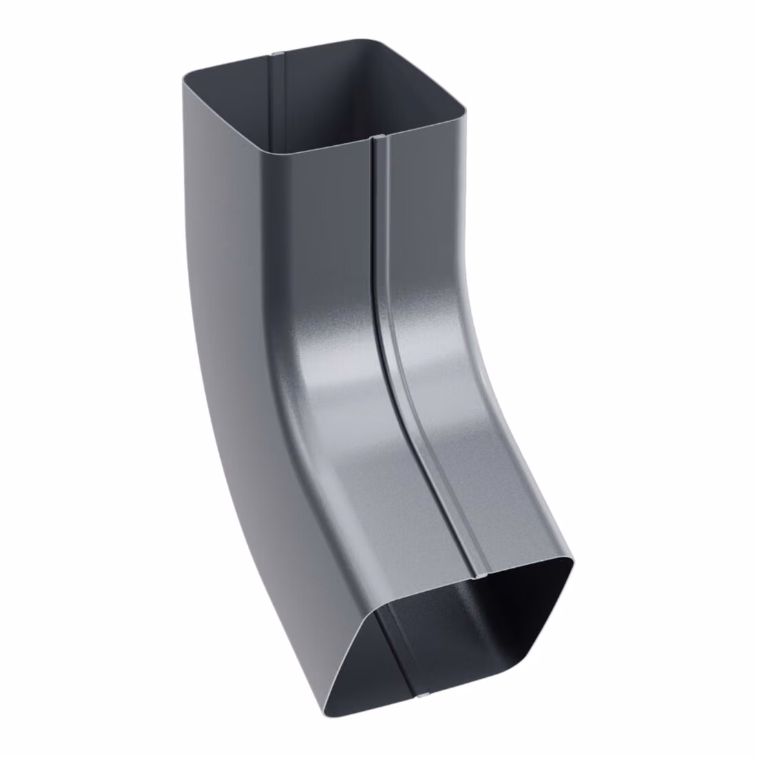 Kolanko 60° do systemu Budmat Flamingo iQ 80 / antracyt