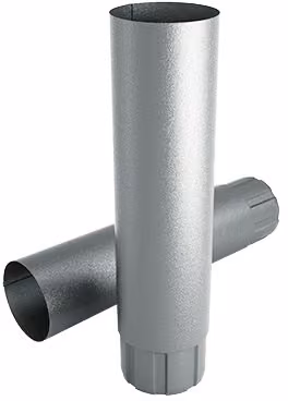 Rura spustowa 1mb Flamingo 90 Srebrny - (045 /RAL9006)