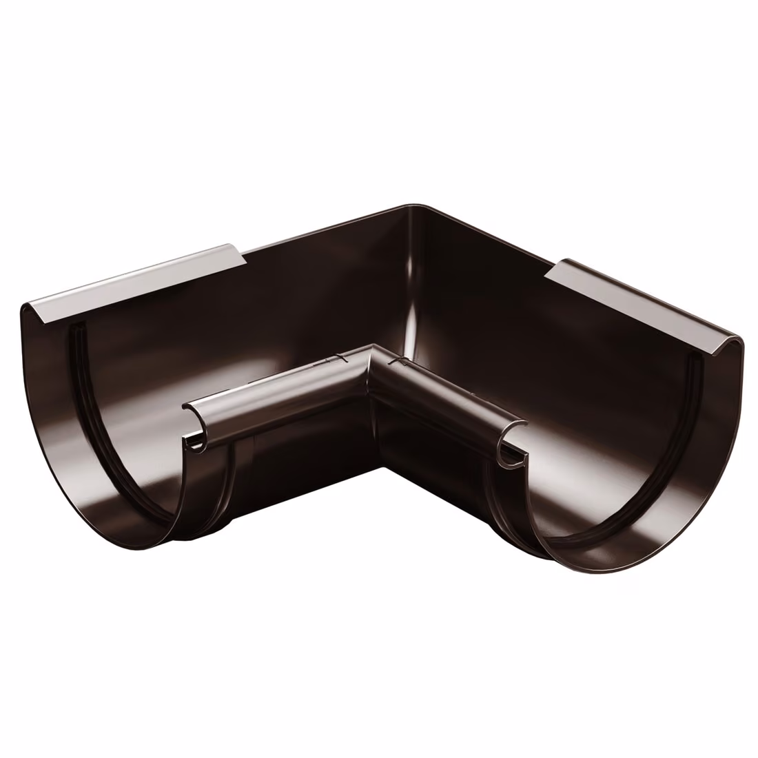 Narożnik wewnętrzny 90° ProAqua 150 mm - ciemny brąz (RAL8019)