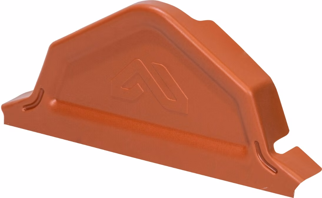 Zakończenie płaskie gąsiora Budmat ZP-FLAT X-MATT - brązowy 384
