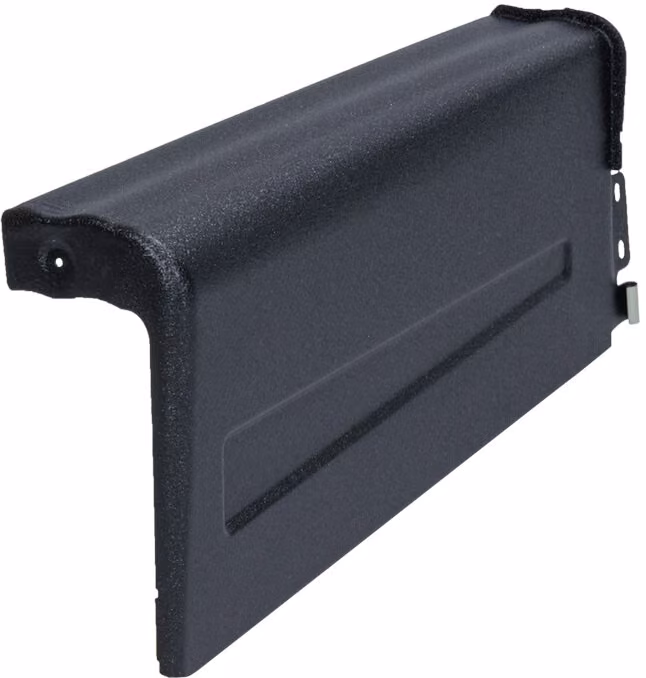 Wiatrownica modułowa Venecja prawa Budmat D-MATT PLUS - czarny (RAL9005)