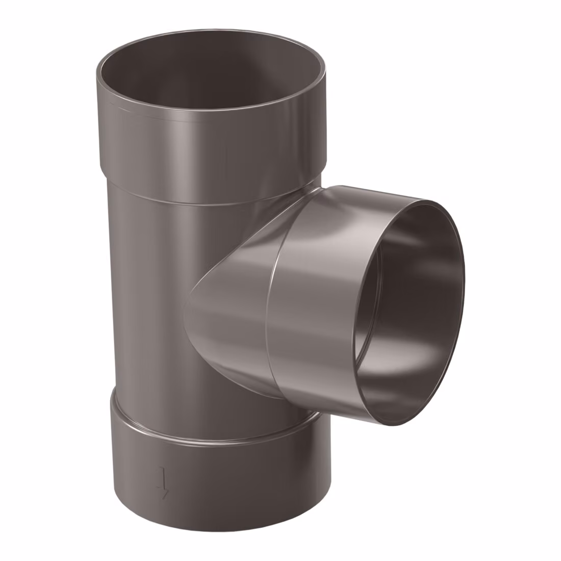 Trójnik Rynny 87,5° ProAqua 110 mm - ciemny brązowy (RAL 8019)