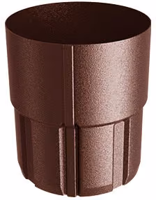 Złączka rury spustowej Flamingo 100 - ceglasty (742/RAL8004)