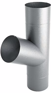 Trójnik 60° Flamingo 90 - Silver (045/RAL9006)