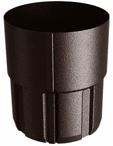 Złączka rury spustowej Flamingo 100 - brązowy (434/RAL8028/8017)