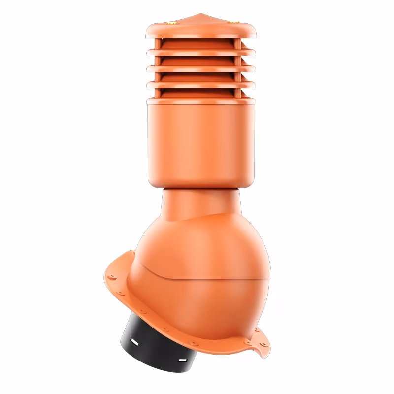 SLO-125-06-PN Kominek wentylacyjny Smartline do blachodachówki profil N fi 125mm ocieplony ceglasty