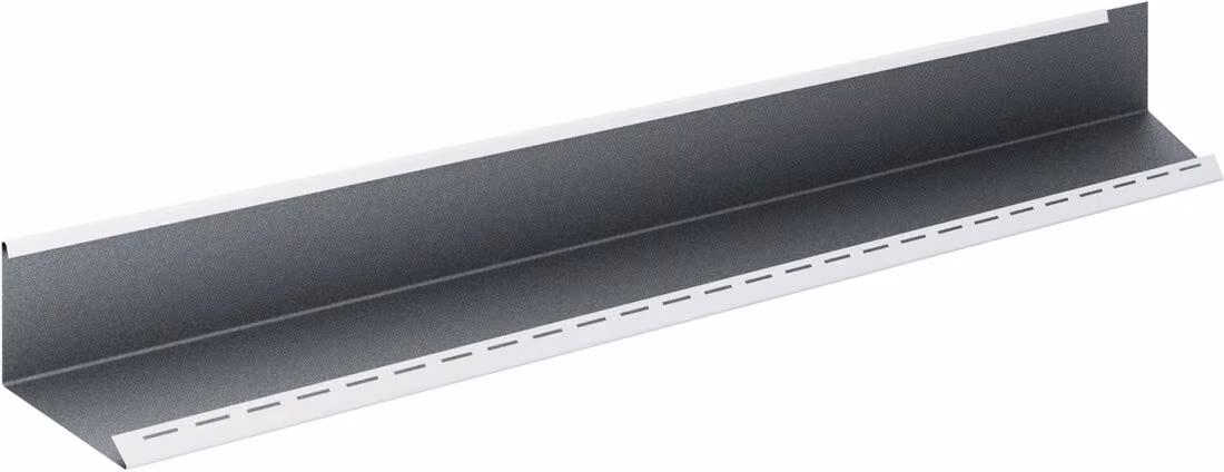 Wiatrownica wewnętrzna WW 83 prawa Budmat MOD D-MATT PLUS - grafitowy (RAL7024)