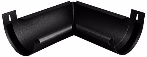 Narożnik wewnętrzny 135° Flamingo 125 mm - czarny (015/RAL9005)