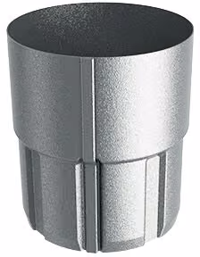 Złączka rury spustowej Flamingo 100 - Silver (045/RAL9006)