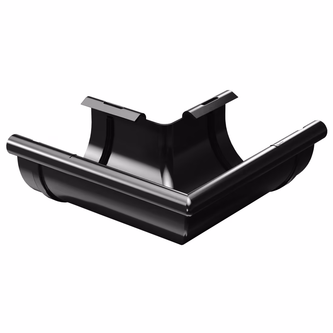 Narożnik zewnętrzny 90° ProAqua 150 mm - czarny (RAL9005)